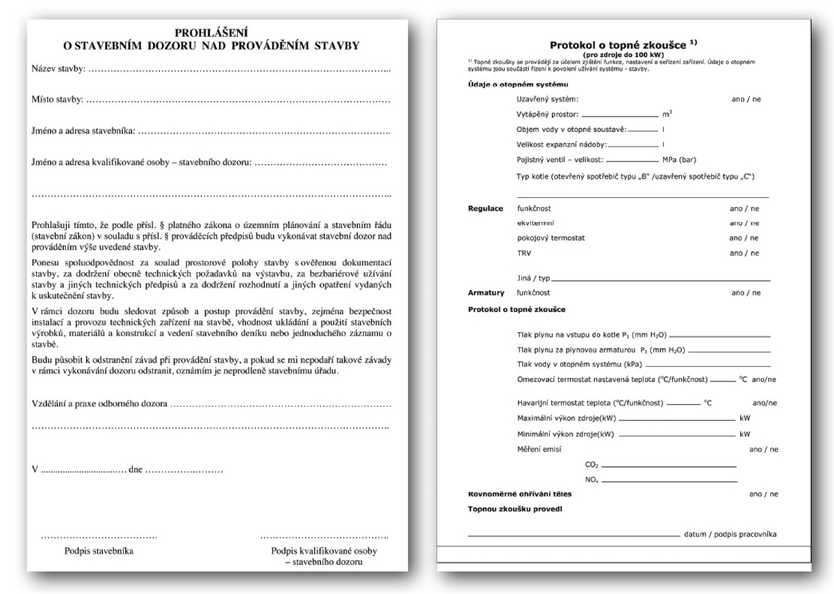 1265 Sborník formulářů pro stavby A4 54l.