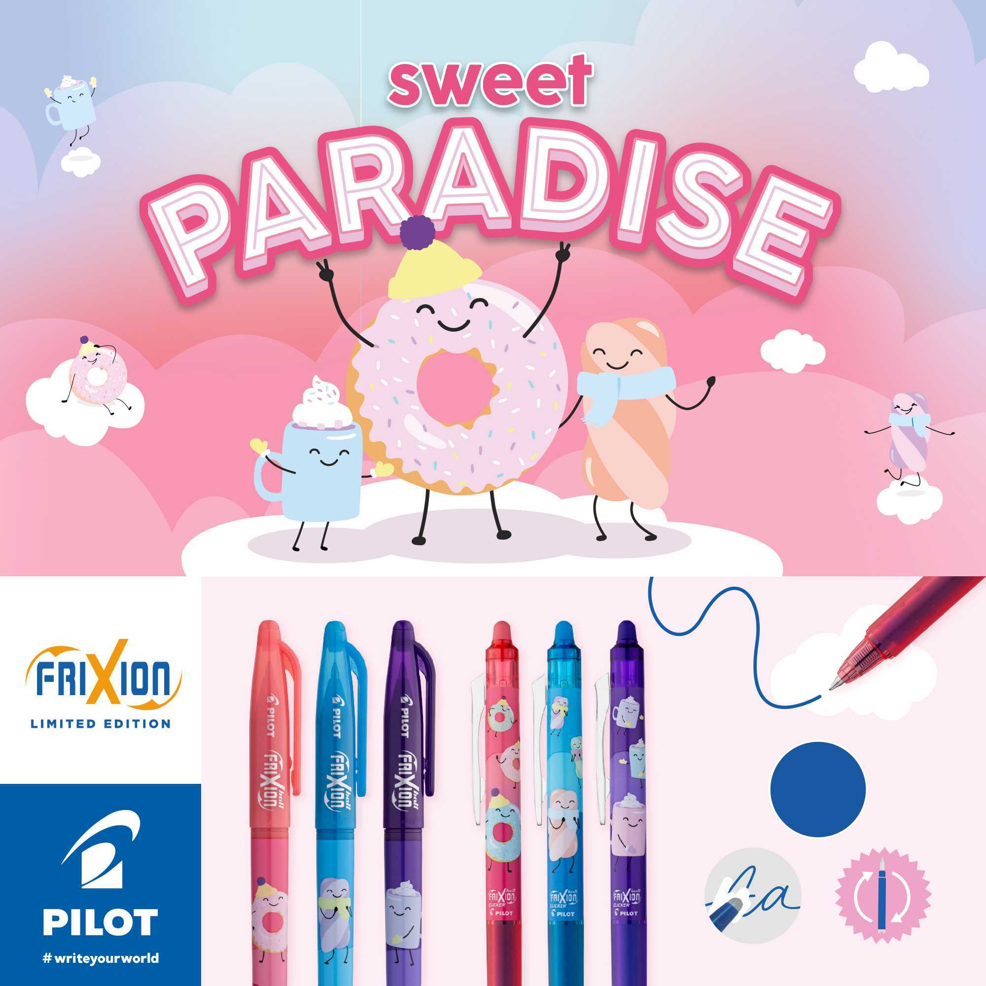 2064-48-SP PILOT FriXion Sweet Paradise