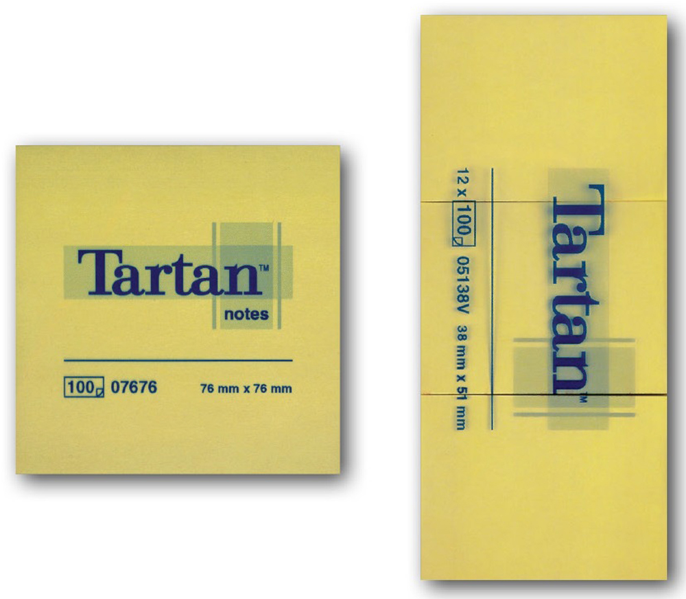 3M TARTAN T656 bloček samolepicí 51x76