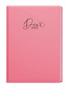 *B26  BDD9P-51-26  Denní diář - David - Lamino Pastel - A5 - růžová , nepoškrabatelné matné lamino, parciální lak