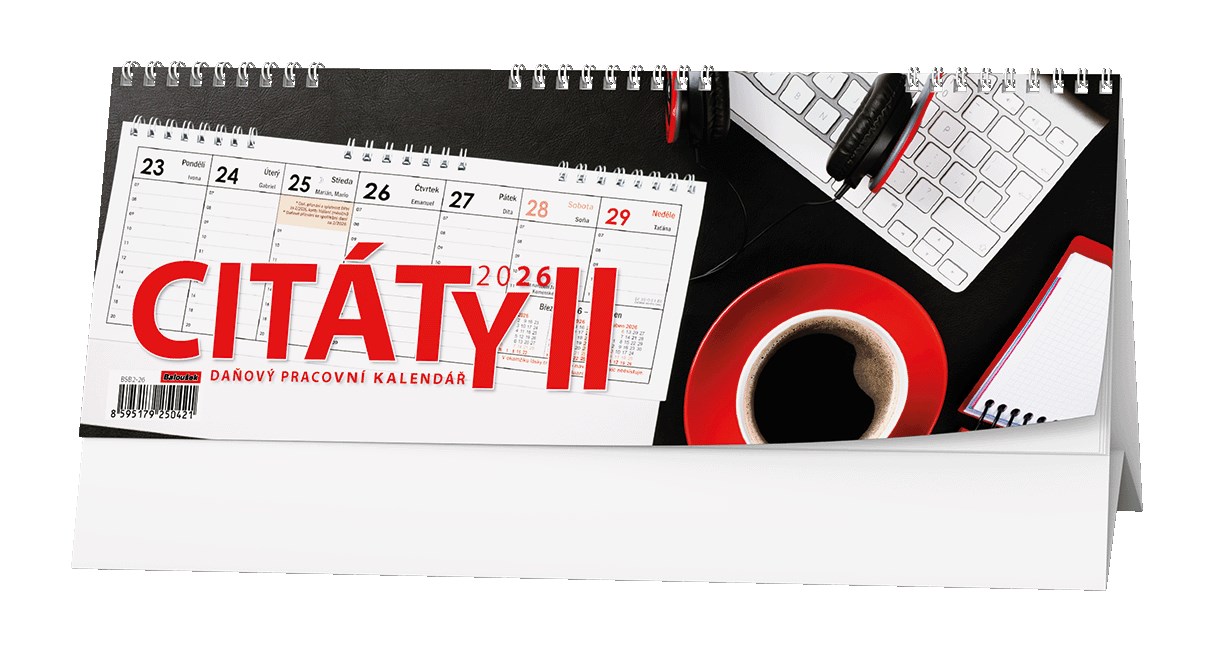 *B26  BSB2-26  Pracovní kalendář CITÁTY II