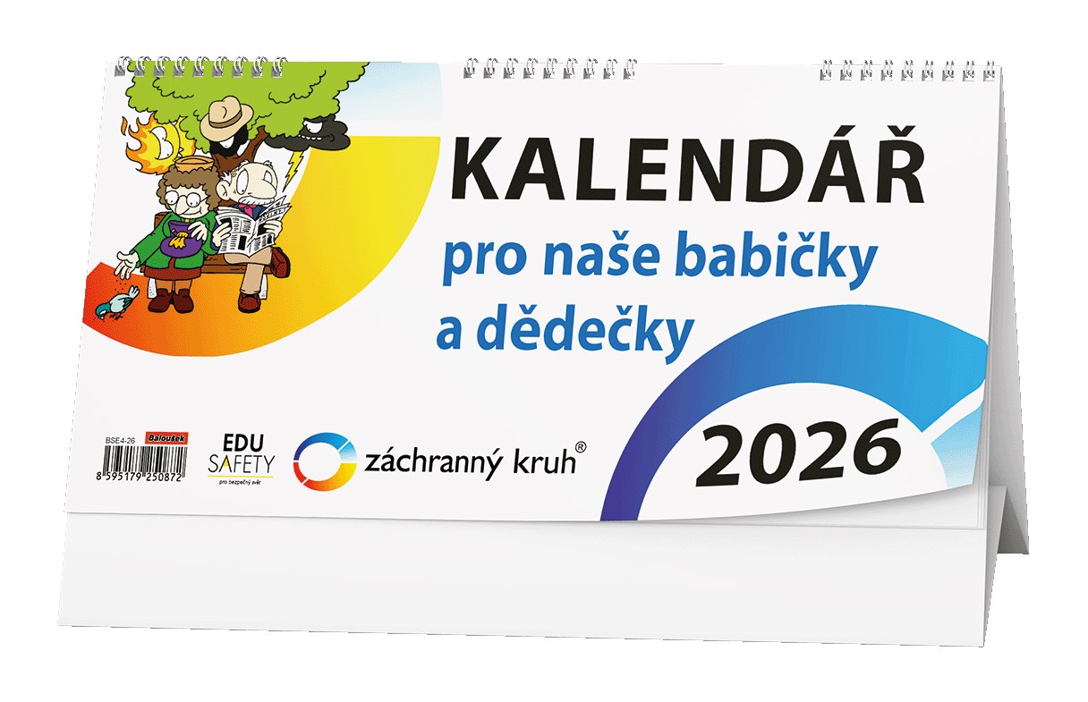 *B26  BSE4-26  Kalendář pro naše babičky a dědečky
