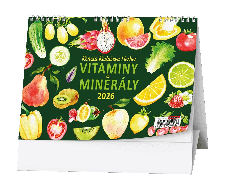 *B26  BSF10-26  Vitamíny a minerály Renaty Raduševy Herber