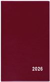 *B26  BTA1-3-26  Týdenní diář - Alois - PVC - bordó