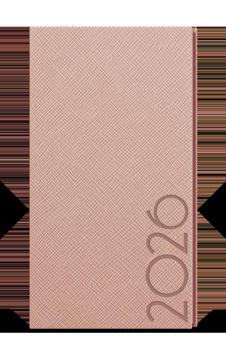 *B26  BTJ13-13-26  Týdenní diář - Jakub - Tora - kapesní - pudrová