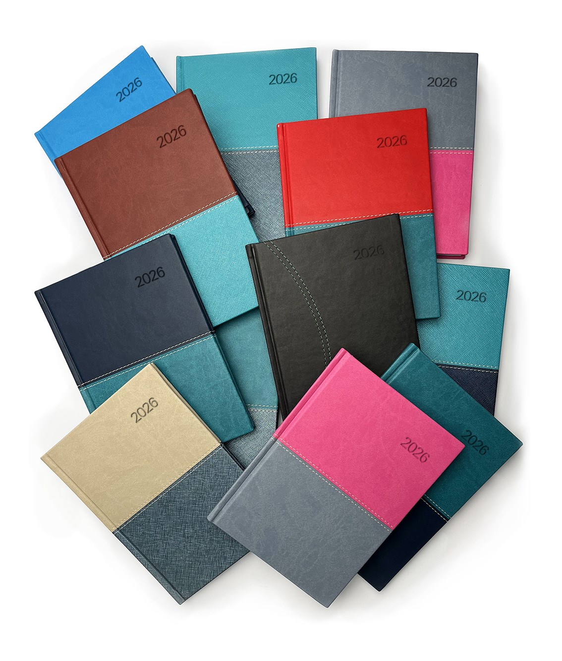 *B26  BTJ2-26  Týdenní diář - Jakub - Vivella mix - kapesní - mix