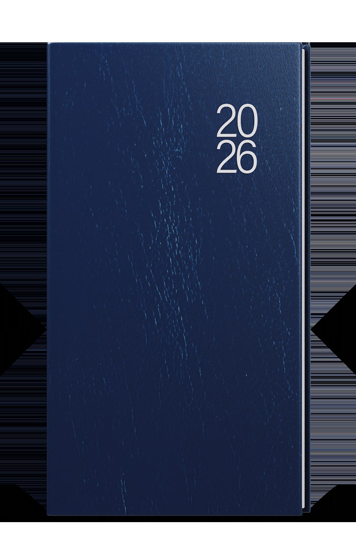 *B26  BTJ7-1-26  Týdenní diář - Jakub - Balacron - kapesní - modrá