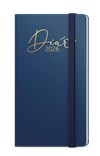 *B26  BTJ8-1-26  Týdenní diář - Jakub - Luxi - kapesní - modrá , nepoškrabatelné matné lamino