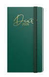 *B26  BTJ8-5-26  Týdenní diář - Jakub - Luxi - kapesní - zelená , nepoškrabatelné matné lamino