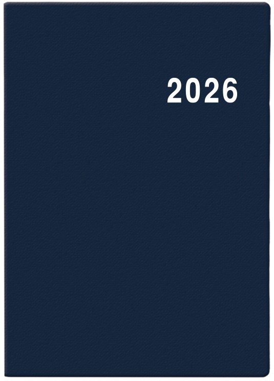 *B26  BTL1-1-26  Týdenní diář - Ladislav - PVC - modrá