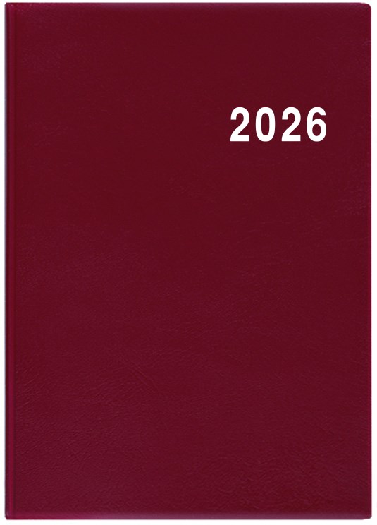 *B26  BTL1-3-26  Týdenní diář - Ladislav - PVC - bordó