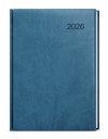 *B26  BTO6-25-26  Týdenní diář - Oskar - Vivella  - A5 - petrolejová