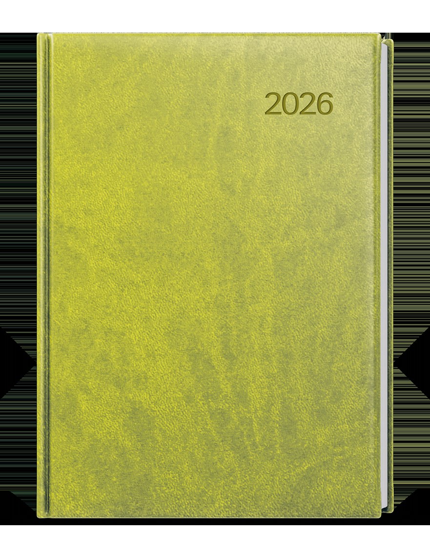 *B26  BTO6-5-26  Týdenní diář - Oskar - Vivella  - A5 - zelená