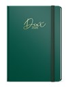 *B26  BTO8-5-26  Týdenní diář - Oskar - Luxi - A5 - zelená , nepoškrabatelné matné lamino