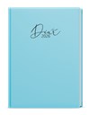 *B26  BTO9P-11-26  Týdenní diář - Oskar - Lamino Pastel - A5 - modrá , nepoškrabatelné matné lamino, parciální lak