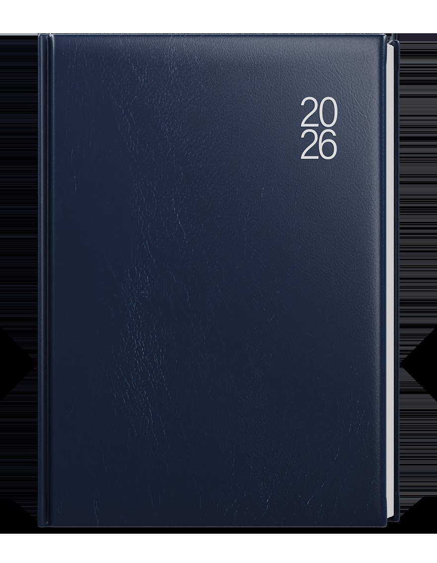 *B26  BTT7-1-26  Týdenní diář - Tomáš - Balacron - A4 - modrá