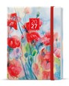 *B27  BDA9-4-27  Denní diář - Adam - Lamino - B6 - Květy