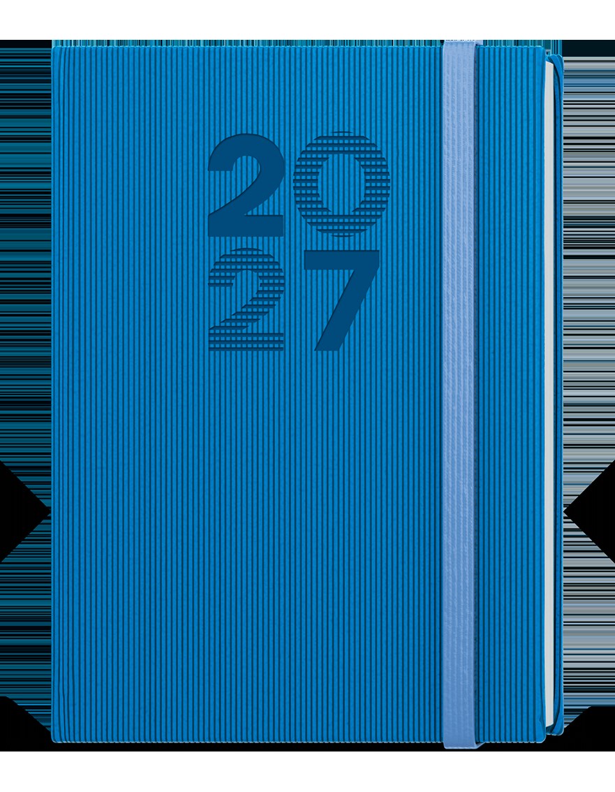 *B27  BDD23-1-27  Denní diář - David - Vigo - A5 - modrá