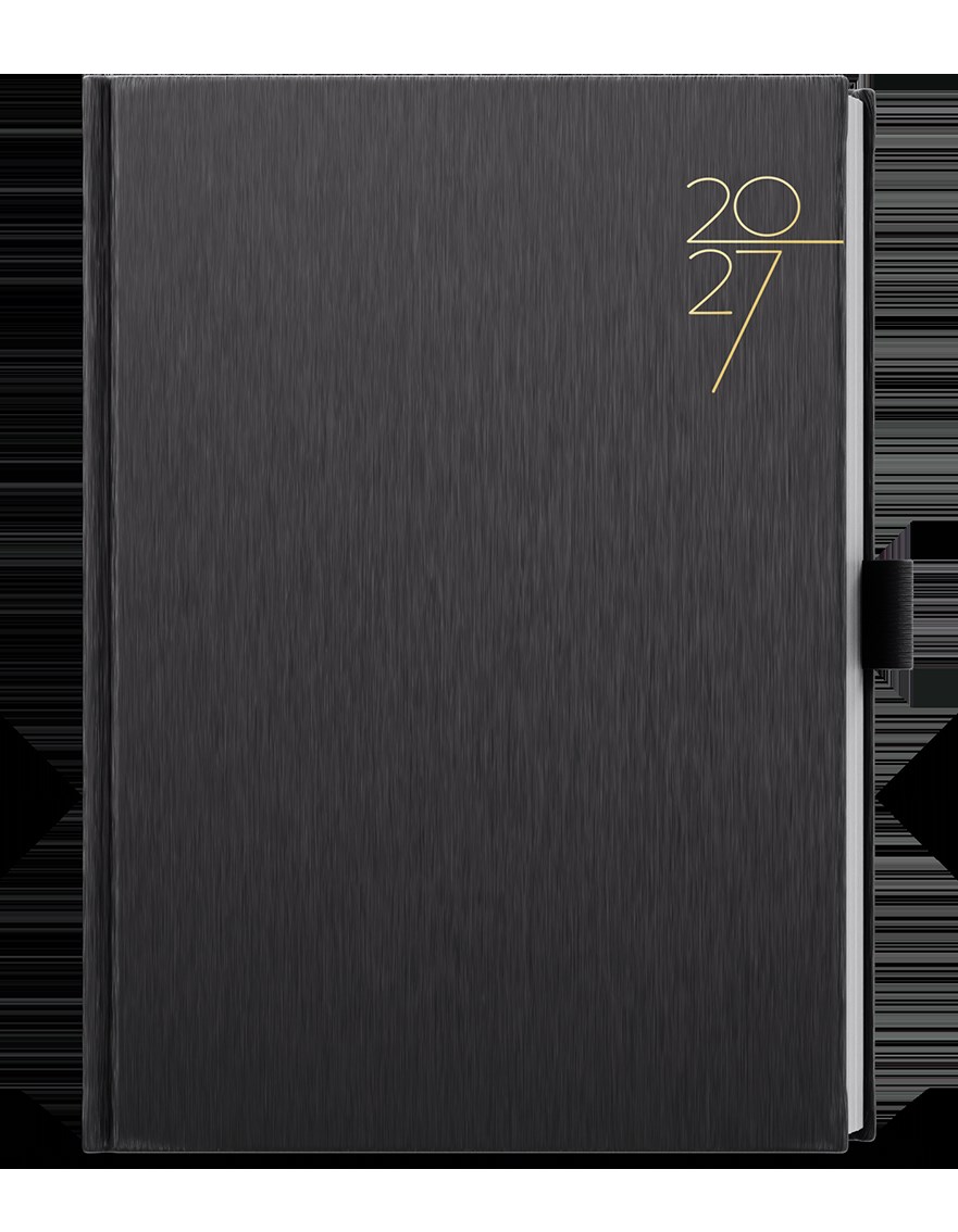 *B27  BDD30-2-27  Denní diář - David - ForMen - A5 - Black