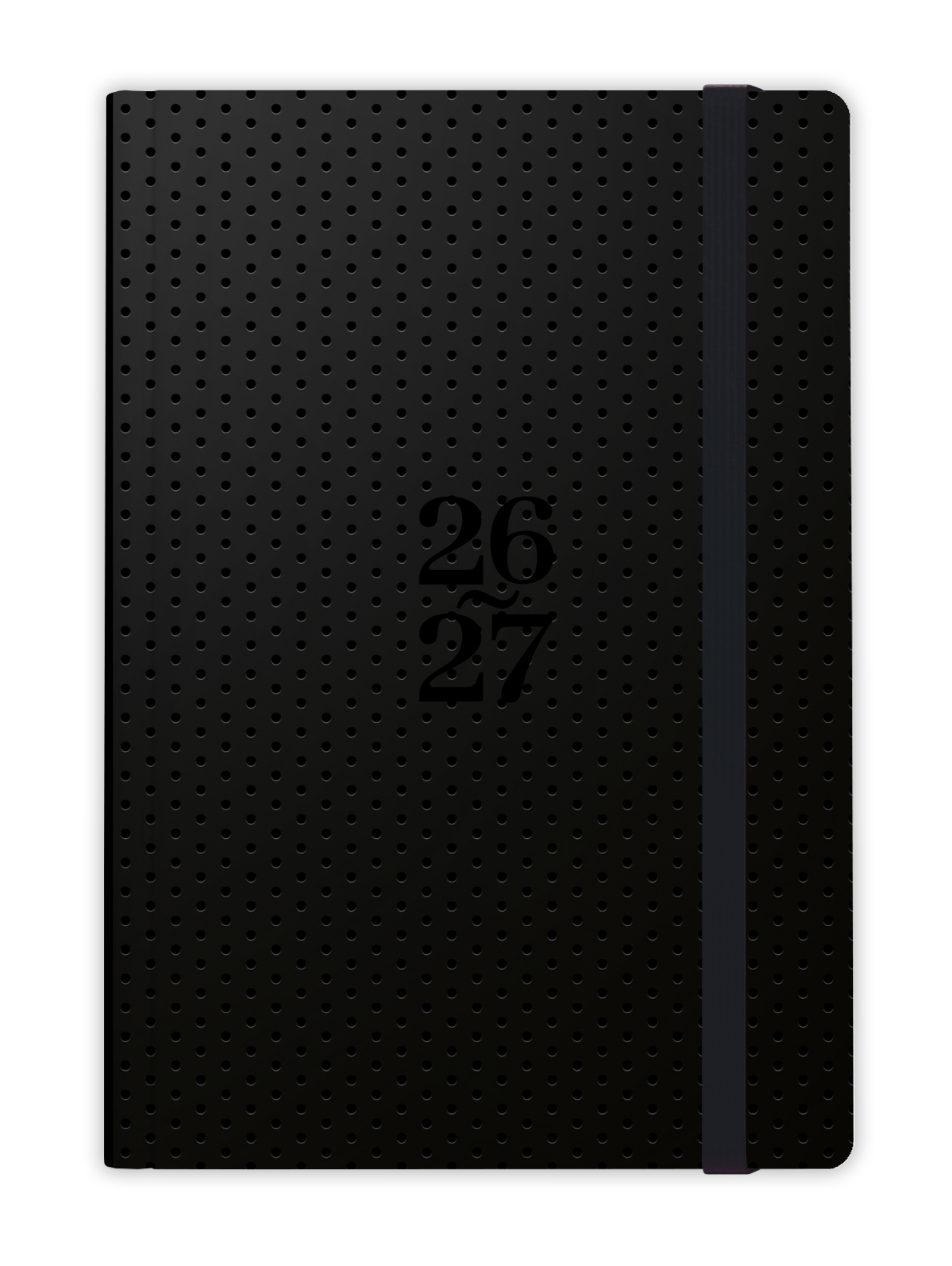 *B27  BLU9-4-27  18měsíční týdenní diář - Lungo - B6 - Tmavý