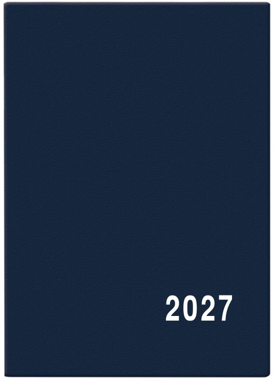 *B27  BMA1-1-27  Měsíční diář - Anežka - PVC - modrá
