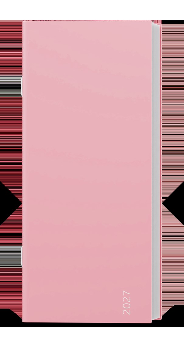 *B27  BMB9-3-27  Měsíční diář - Božka - Color - Růžová