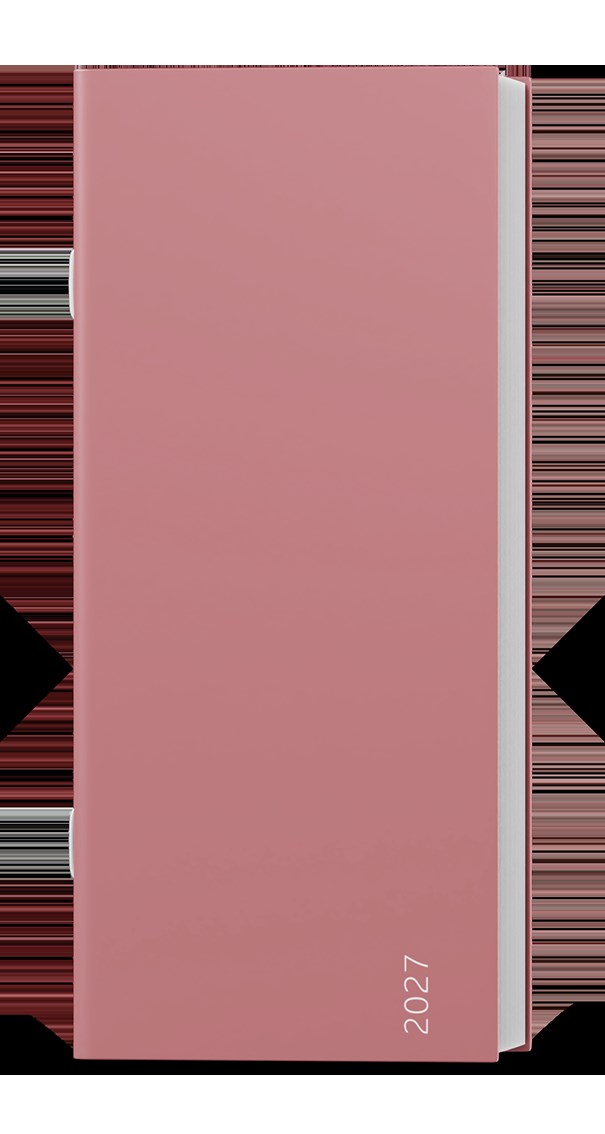 *B27  BMB9-4-27  Měsíční diář - Božka - Color - Starorůžová