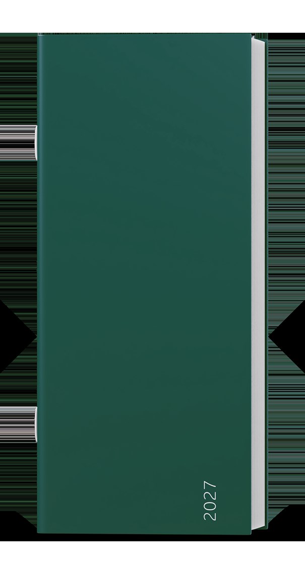 *B27  BMB9-7-27  Měsíční diář - Božka - Color - Zelená