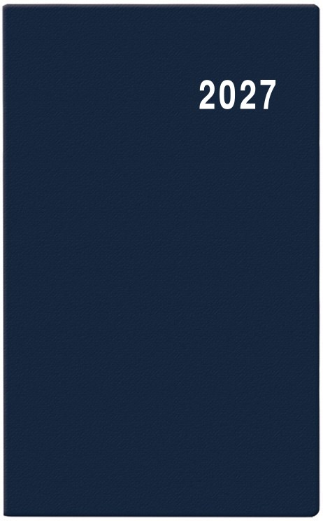 *B27  BMM1-1-27  Měsíční diář - Marika - PVC - modrá