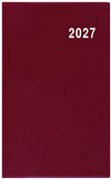 *B27  BMM1-3-27  Měsíční diář - Marika - PVC - bordó