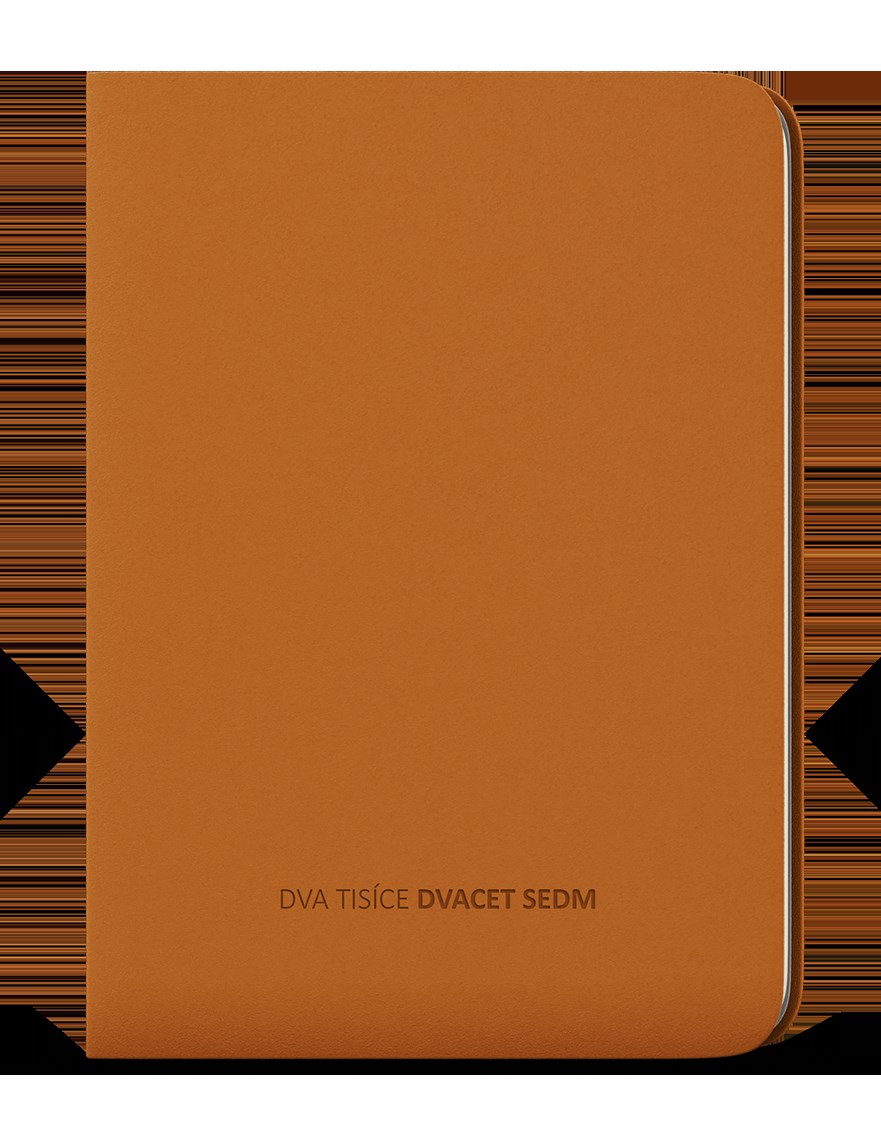 *B27  BMN22-30-27  Měsíční diář s notesem - DiNo - B5 - písková