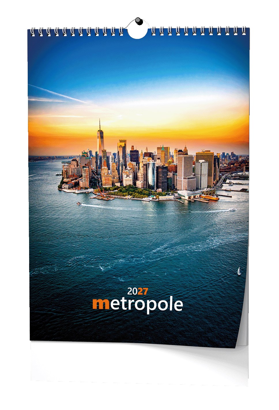 *B27  BNE4-27  Nástěnný kalendář - Metropole - A3