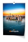 *B27  BNE4-27  Nástěnný kalendář - Metropole - A3