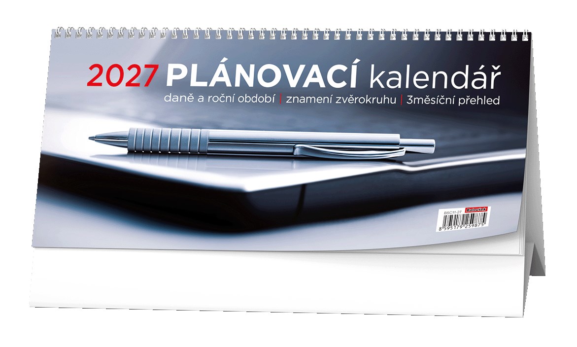 *B27  BSC11-27  Stolní kalendář - Plánovací daňový kalendář