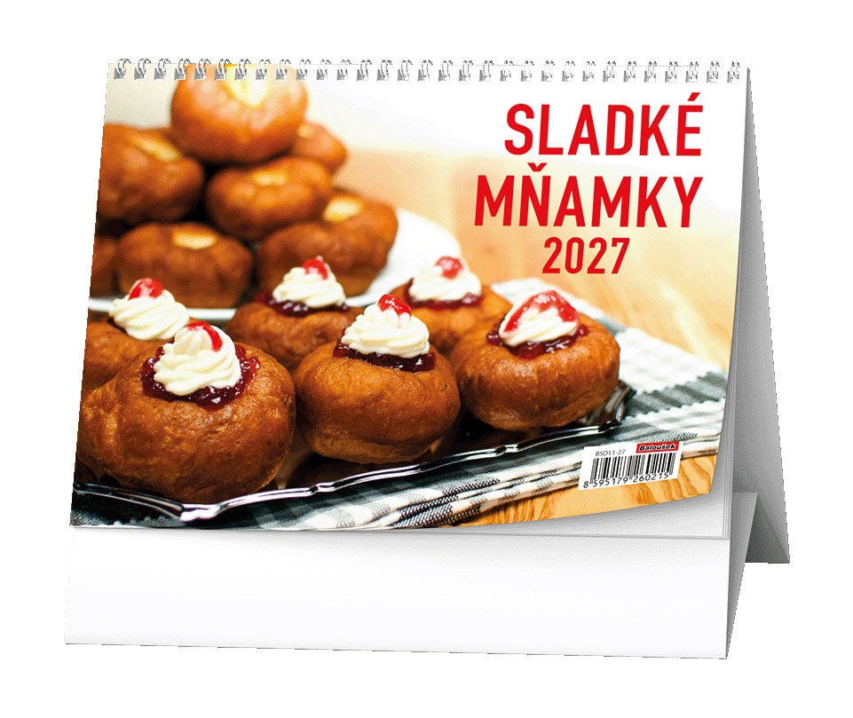 *B27  BSD11-27  Stolní kalendář - Sladké mňamky
