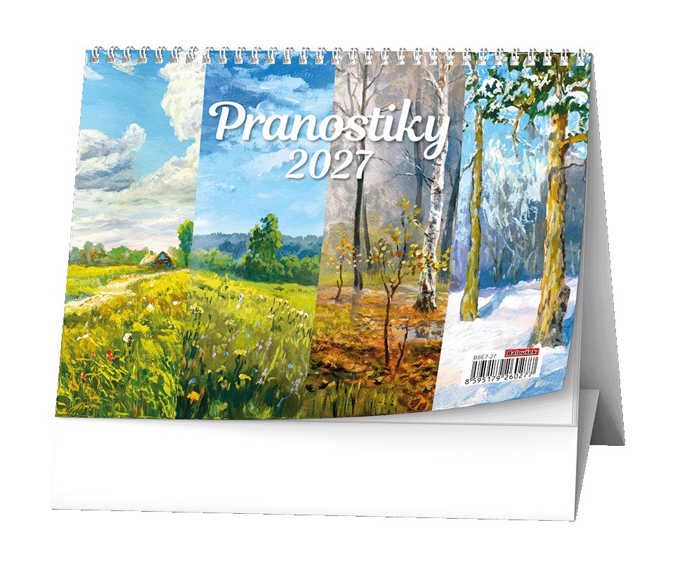 *B27  BSE7-27  Stolní kalendář - Pranostiky