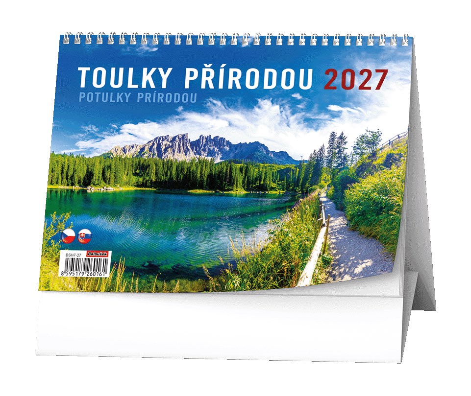 *B27  BSH7-27  Stolní kalendář - Toulky přírodou