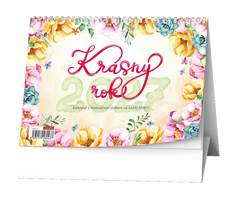 *B27  BSI5-27  Stolní kalendář - Krásný rok