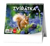 *B27  BSJ6-27  Stolní kalendář - IDEÁL - Zvířátka celého světa