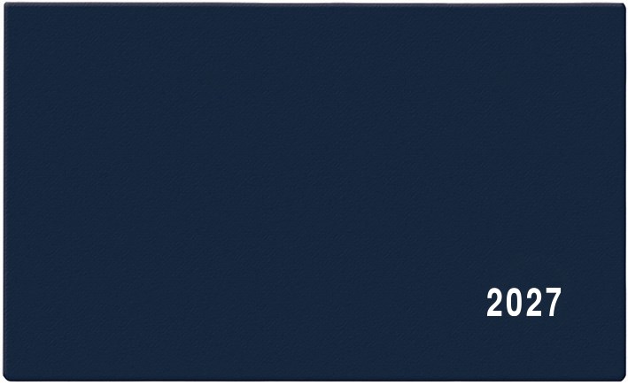 *B27  BTC1-1-27  Týdenní diář - Cyril - PVC - modrá