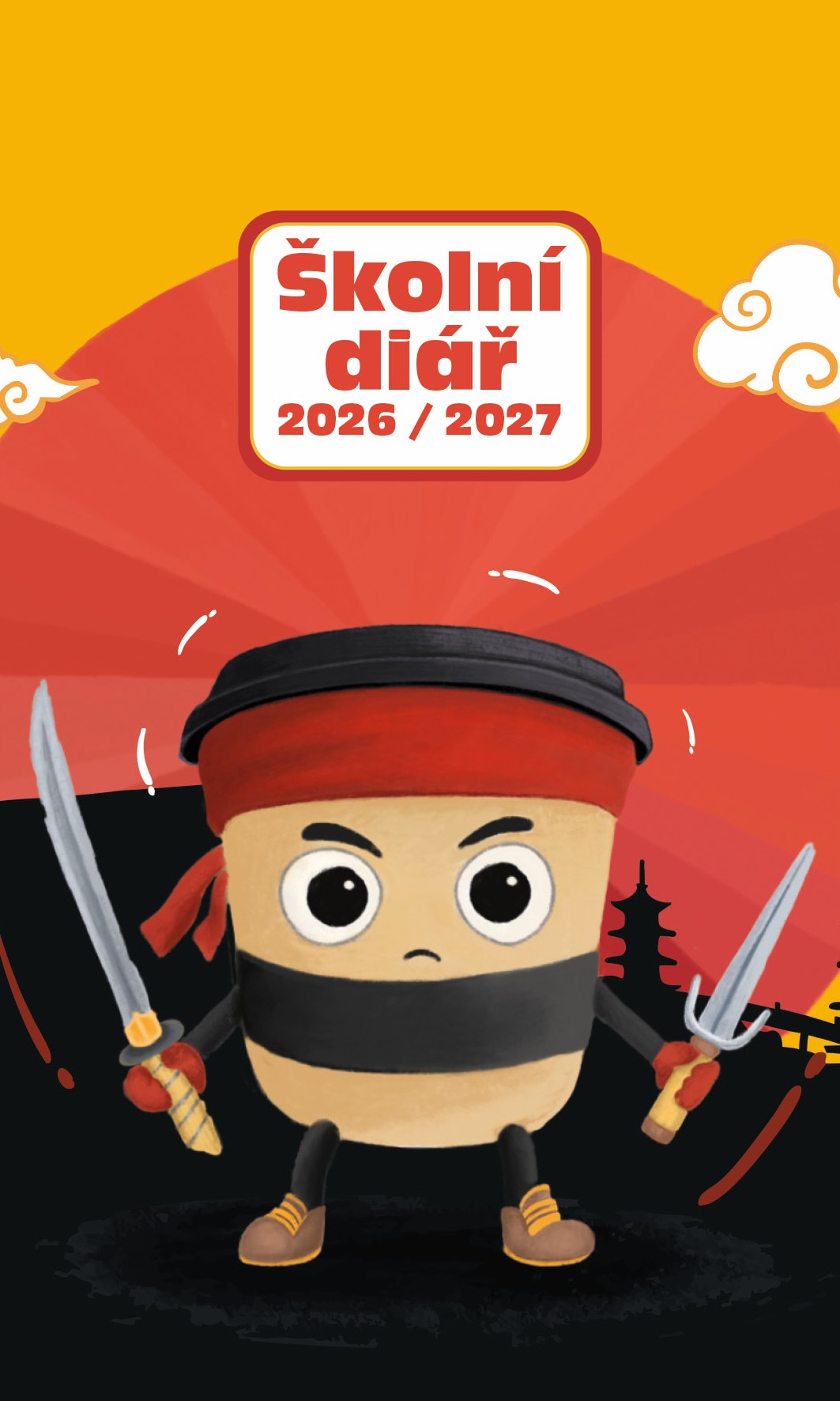 *B27  BTK9-3-27  Týdenní diář  - Kamil - lamino - Ninja