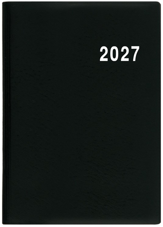 *B27  BTL1-2-27  Týdenní diář - Ladislav - PVC - černá