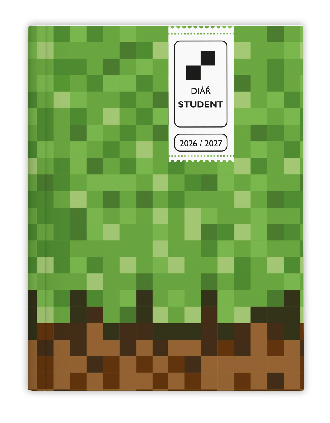 *B27  BTS9-5-27  Týdenní diář - Student - V8 - lamino - kapesní - Kostky