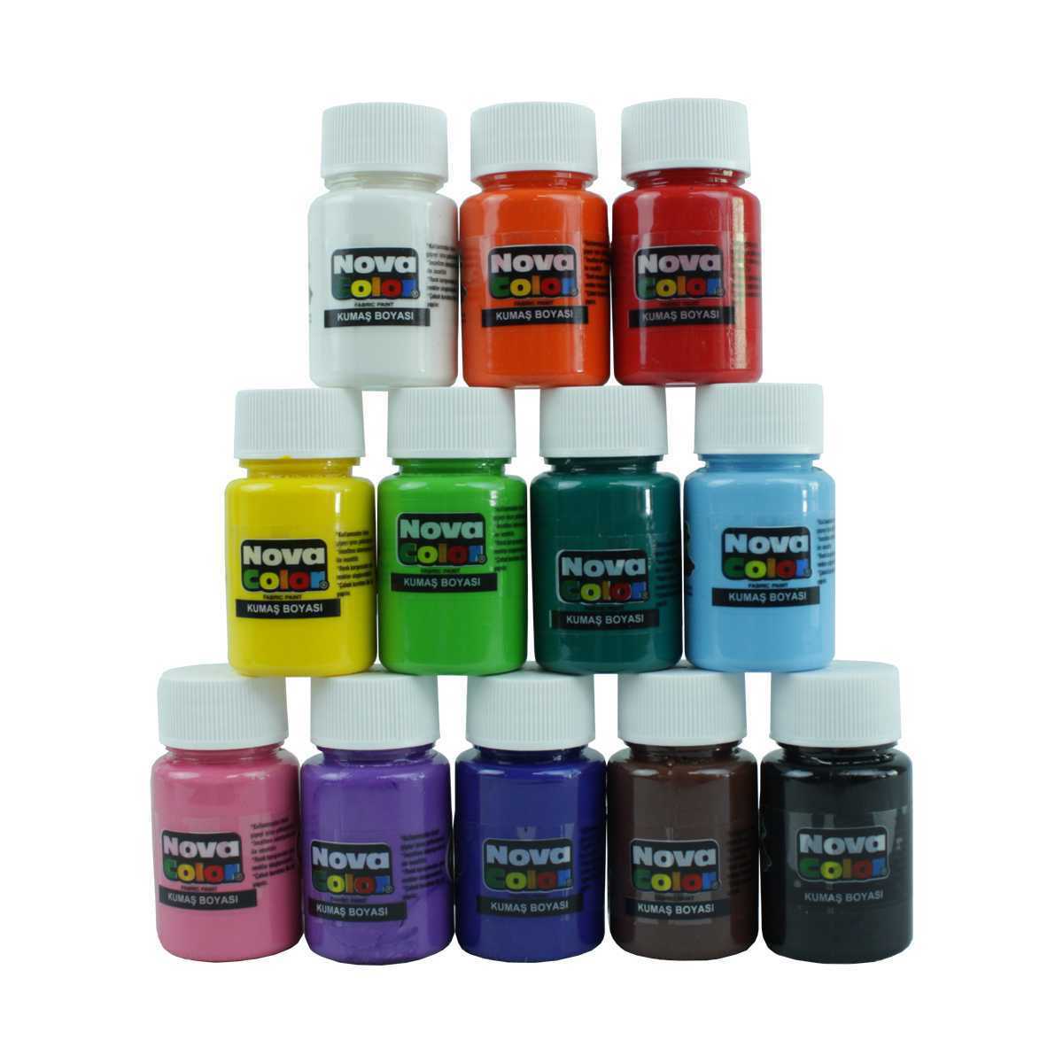 Barva na textil, oranžová 30ml NC-166