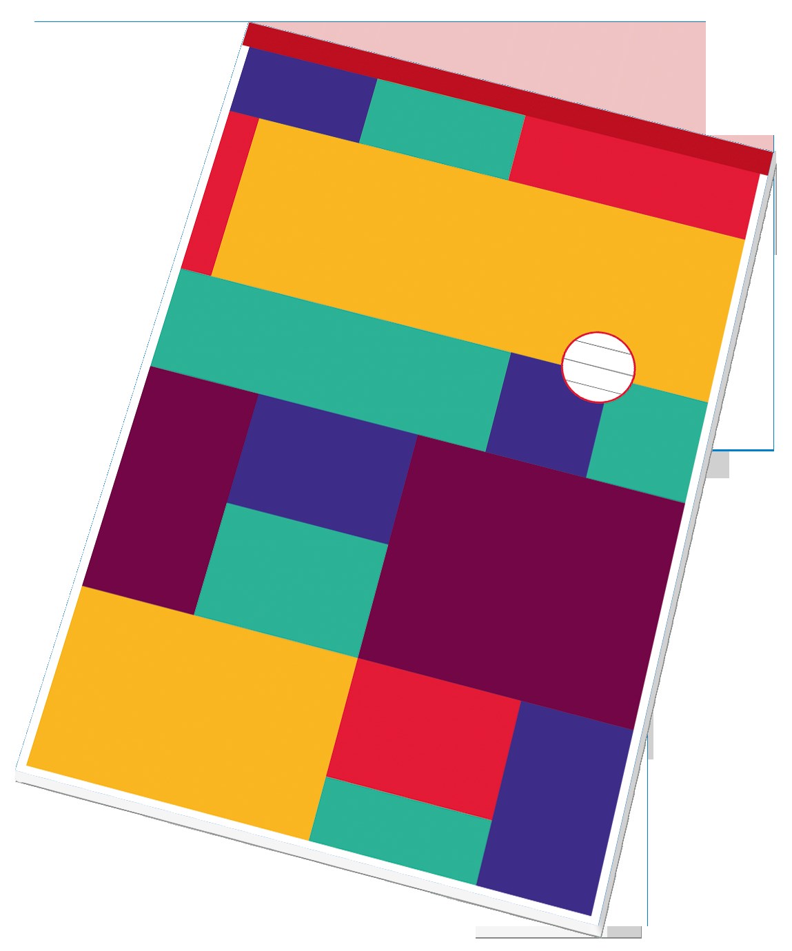 Blok A4 linka BLŠ 14054/4 E