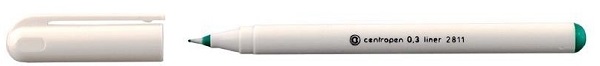 CENTROPEN 2811 zelený Liner 0,3