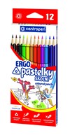 CENTROPEN Pastelky 9521/12  trojúhelníkové, ergo