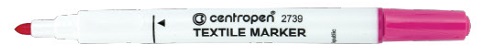 CENTROPEN popisovač 2739 na textil růžový