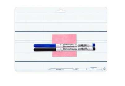 CENTROPEN stírací tabulka 7719 A4 pro 1.třídu linky a podlinky