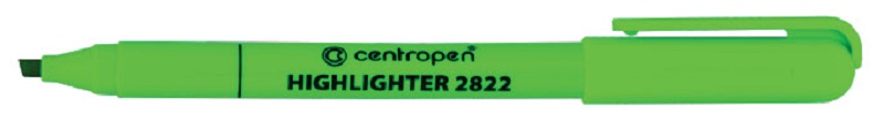 CENTROPEN zvýrazňovač 2822 zelený